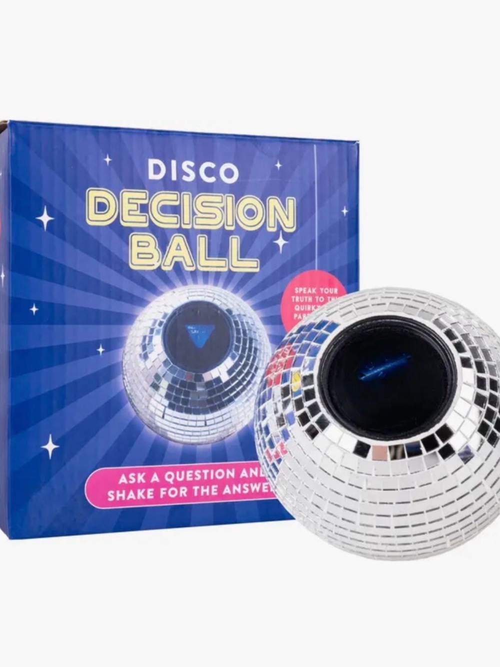Fizz Creations Disco Decision Ball - Silver